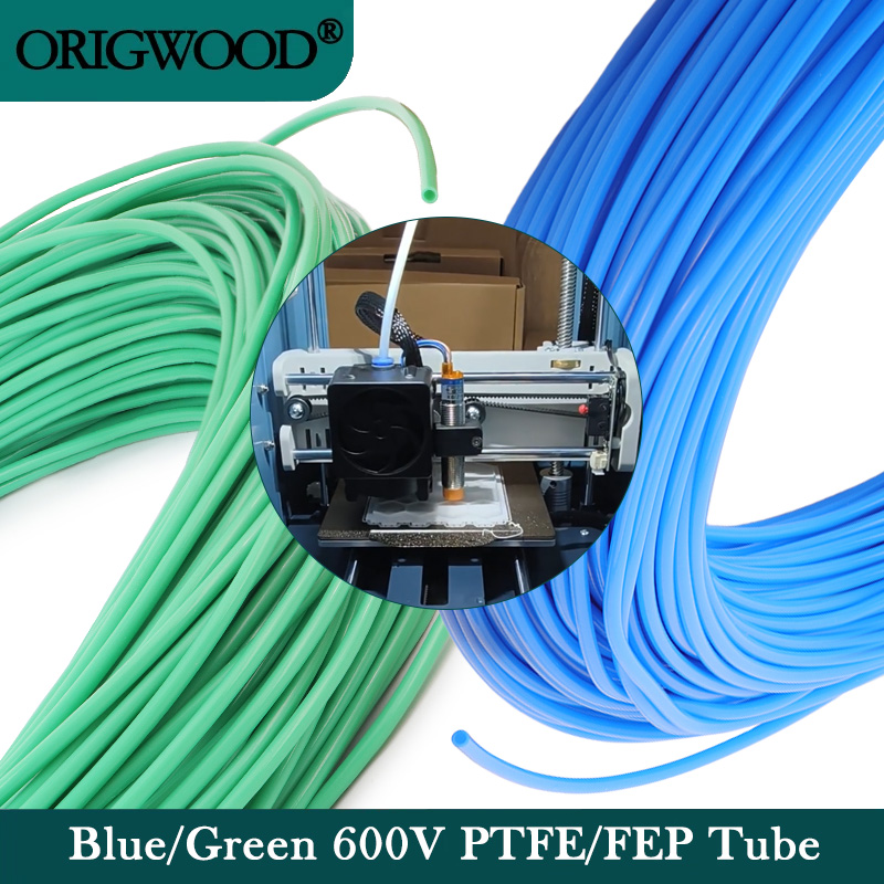 Ptfe Tape Thread - أنبوب PTFE أزرق/أخضر 600 فولت بقطر