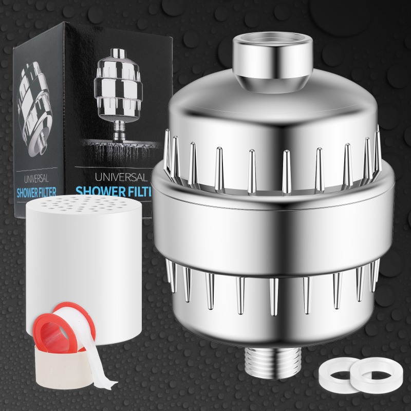 فلتر دش منزلي، منقي مياه للحما - مراجعة Shower Valve Cartridge وسعره