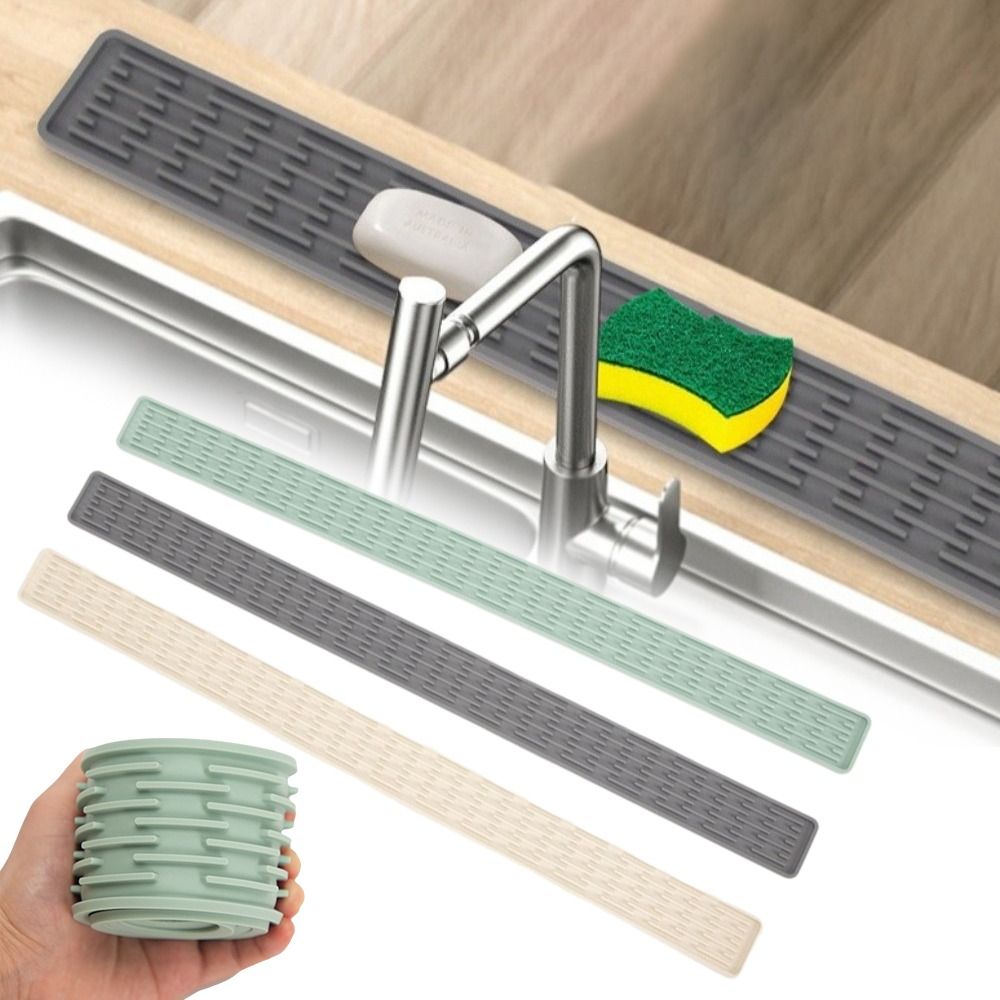 عدم الانزلاق سيليكون حصيرة الص - مراجعة Silicone Tap Washer وسعره